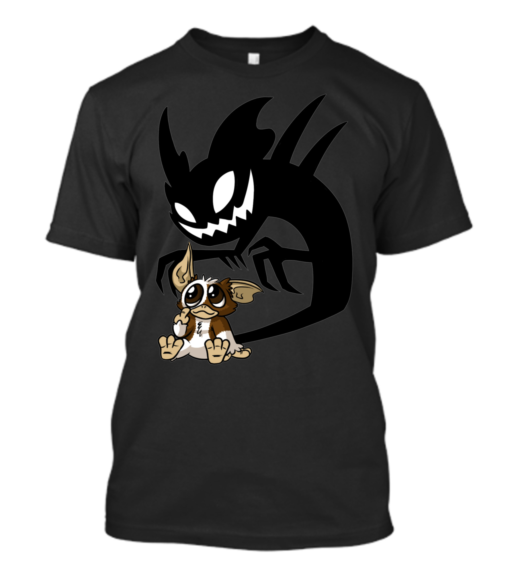 There Are Three Rules You Must Follow Gremlins Gizmo And Toothless Shadow Fusion T-Shirt