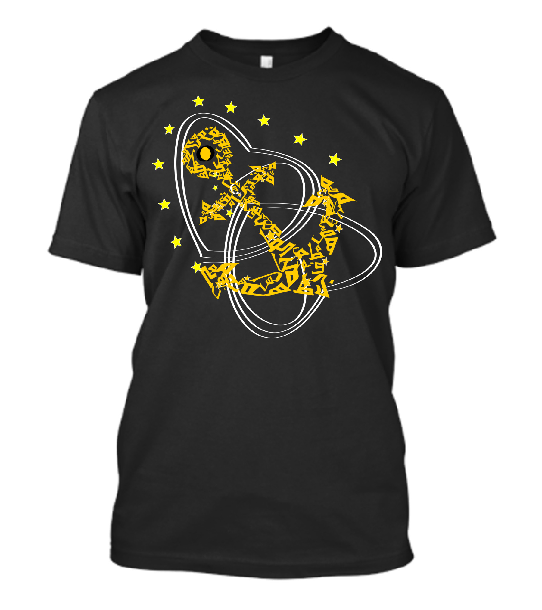 Ancre Anchor Orbiting Stars T-Shirt