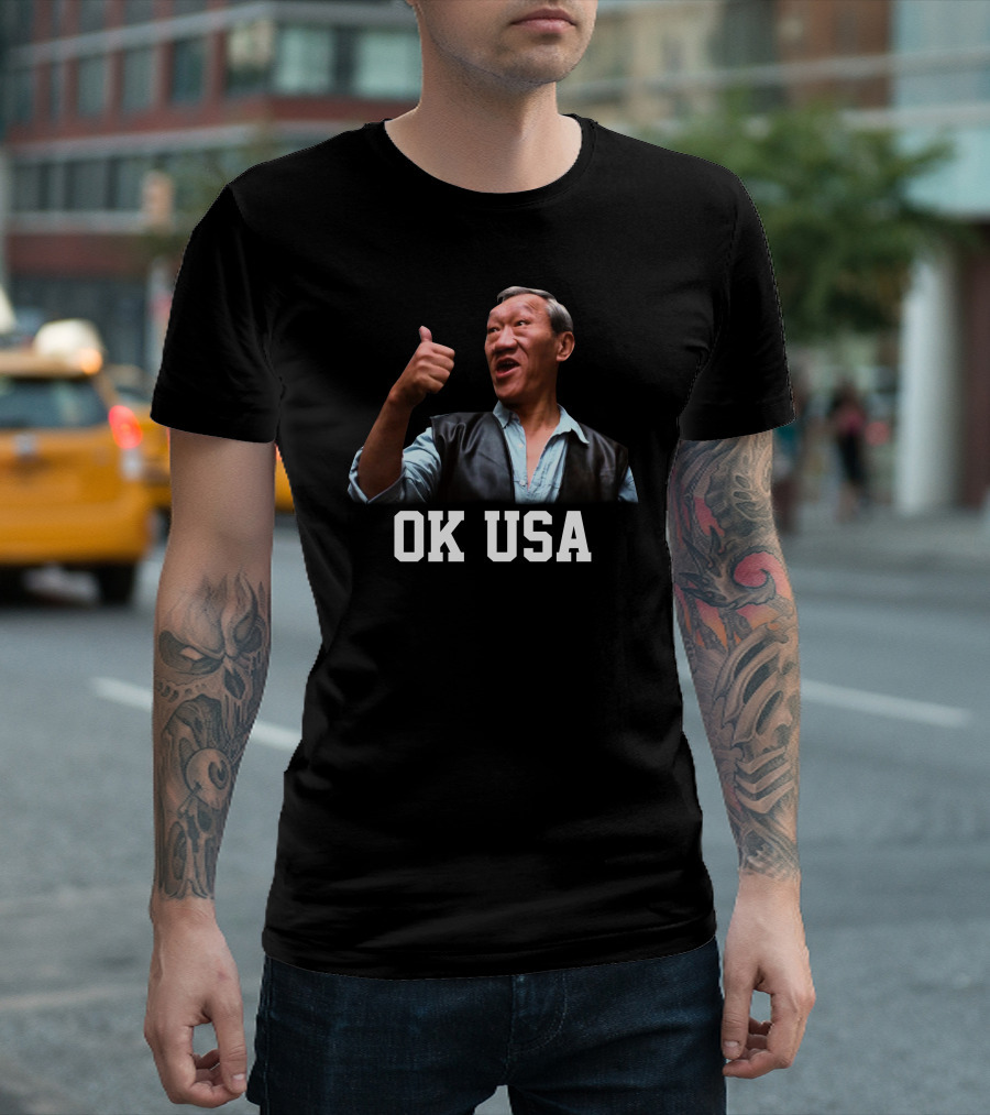 Bloodsport Van Damme 80s Movie Ok USA Kung Fu Iconic Scene T-Shirt