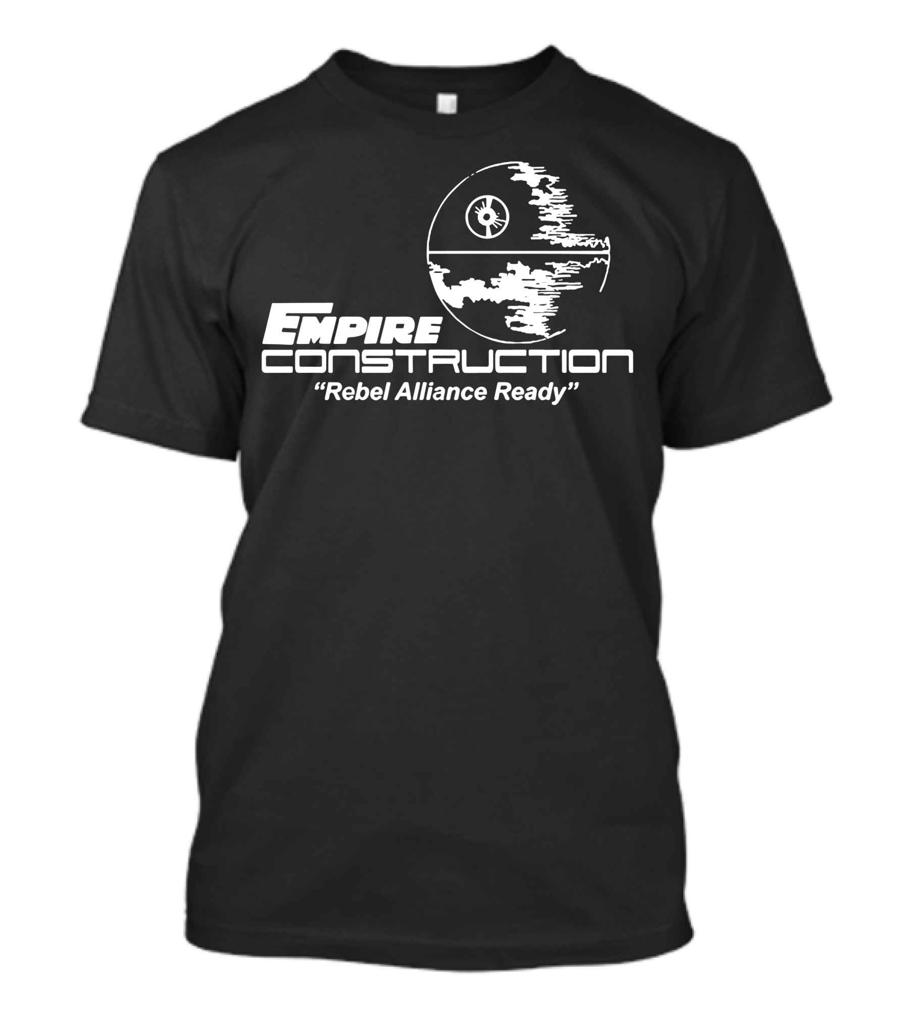 Empire Construction Rebel Alliance Ready Death Star T-Shirt