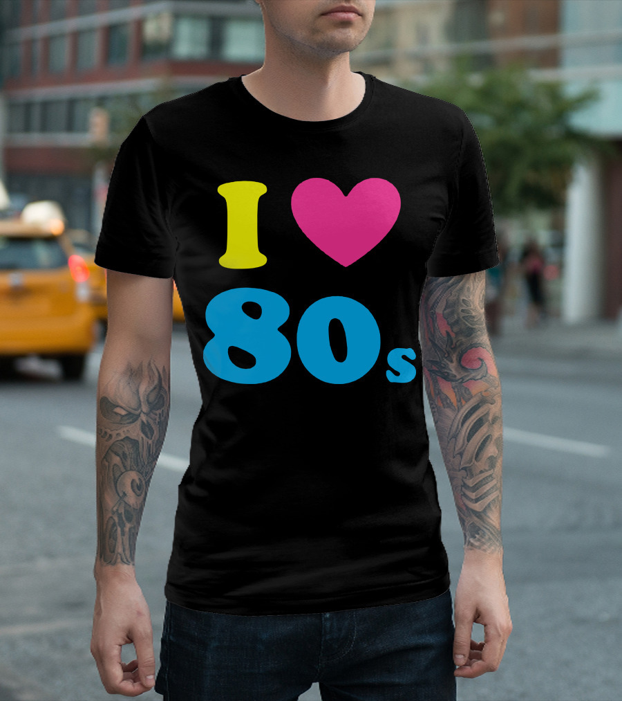 I Heart 80s Vintage T-Shirt