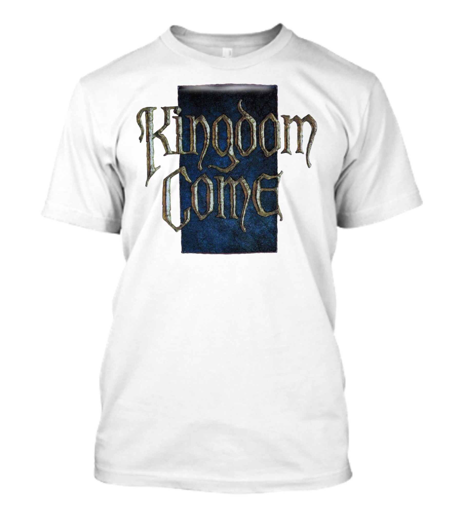 Kingdom Come Gothic Medieval Text T-Shirt