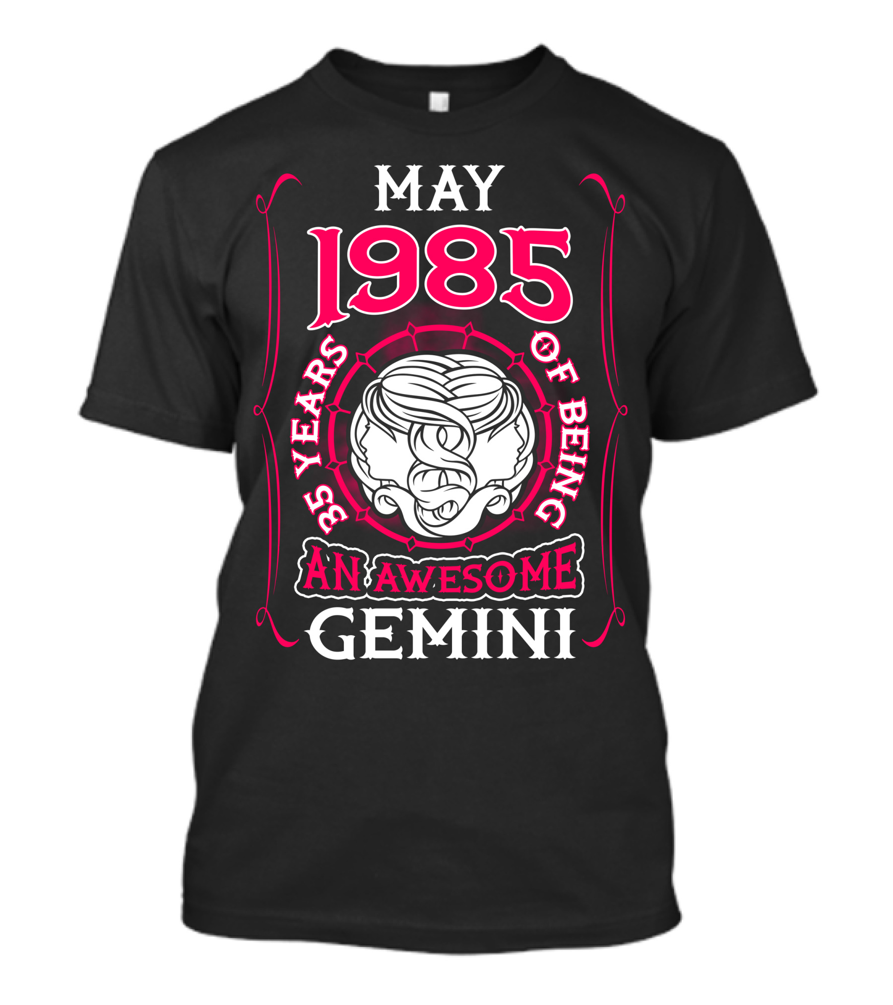 MAY 1985 35 YEARS OF BEING AN AWESOME GEMINI T-Shirt