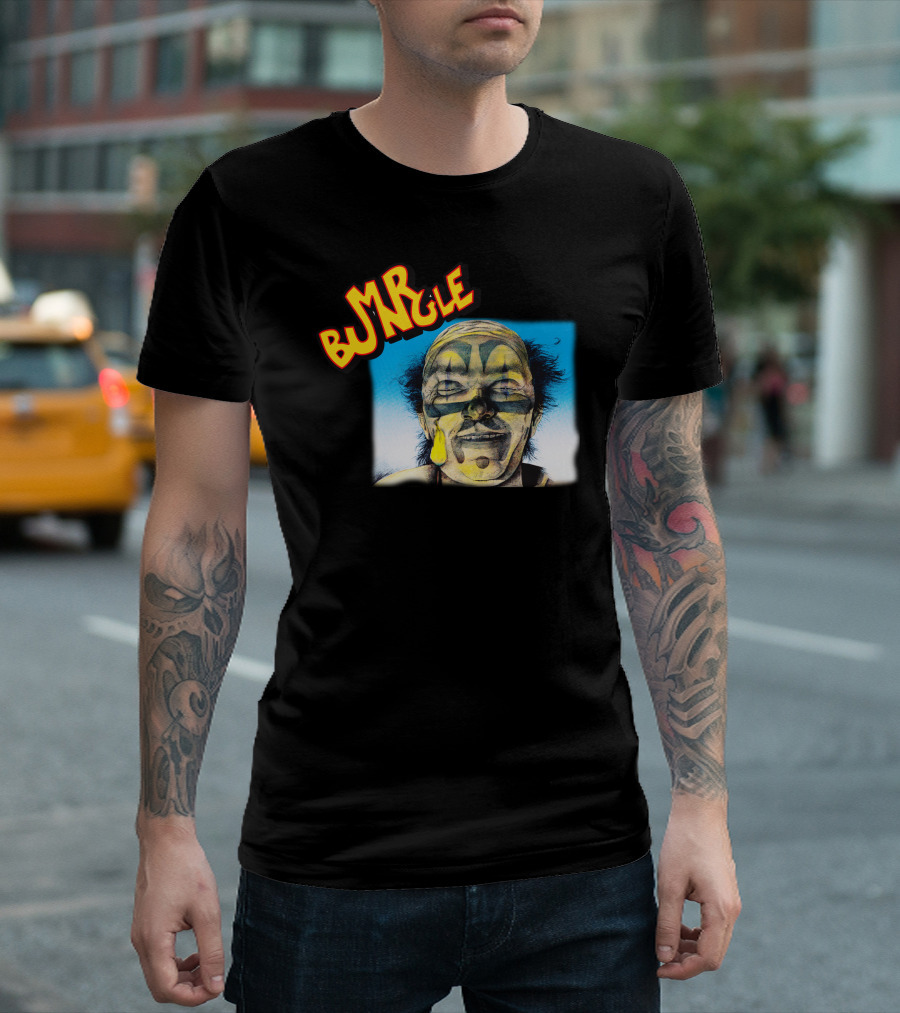 Mr Bungle Vintage Comic Style Yellow Tear Painted Face T-Shirt