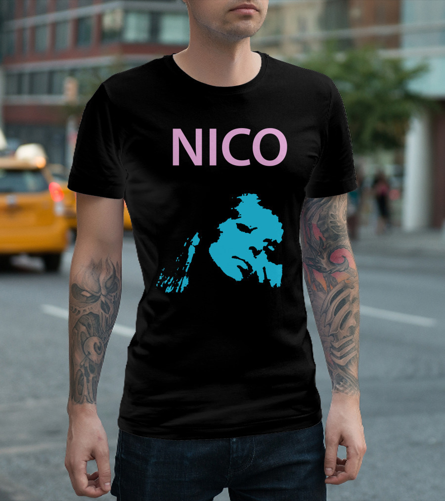Nico Blue Silhouette T-Shirt