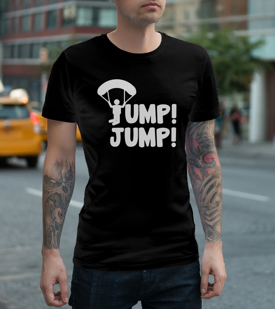 Jump Jump Skydriver Parachute T-Shirt