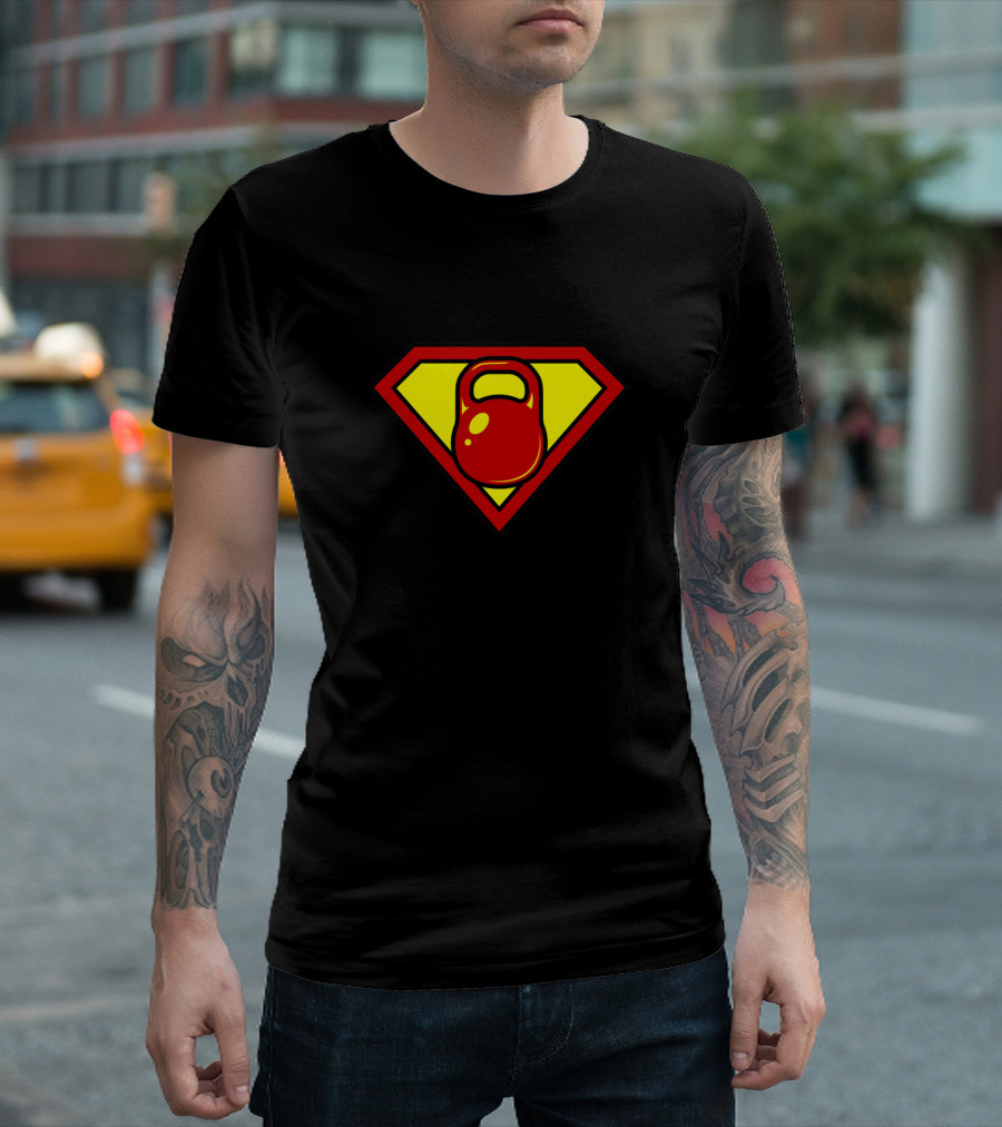 Superkettle Iconic Kettlebell Emblem T-Shirt