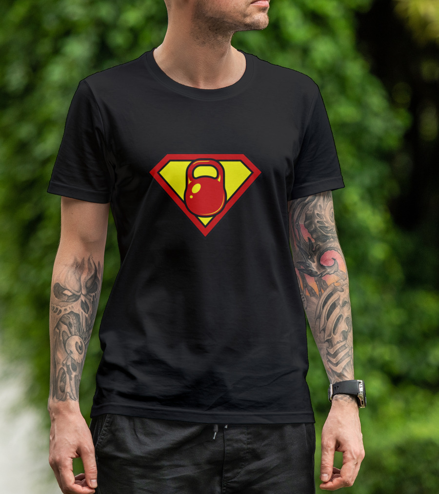 Superkettle Iconic Kettlebell Emblem T-Shirt