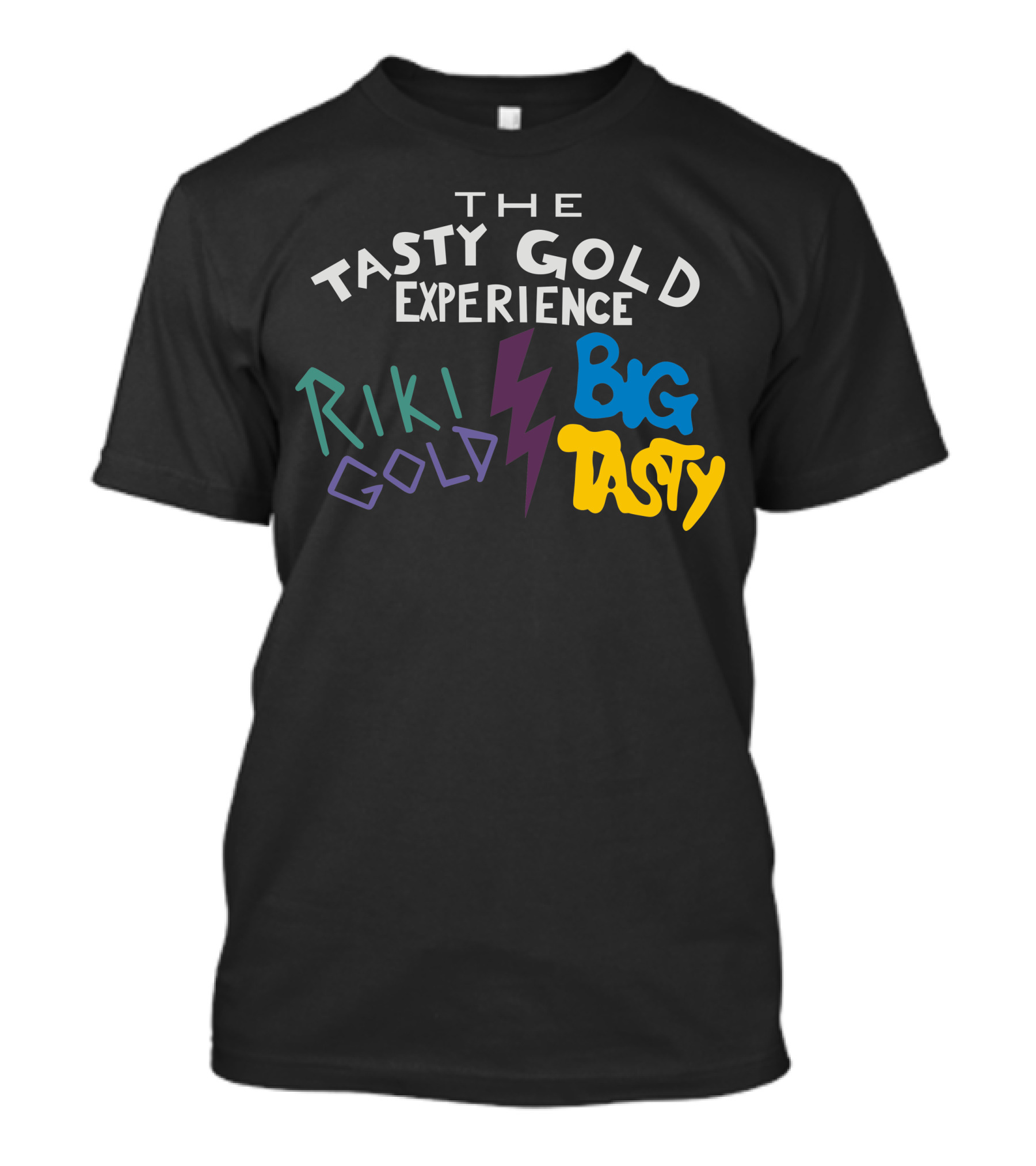 The Tasty Gold Experience Riki Gold Big Tasty T-Shirt