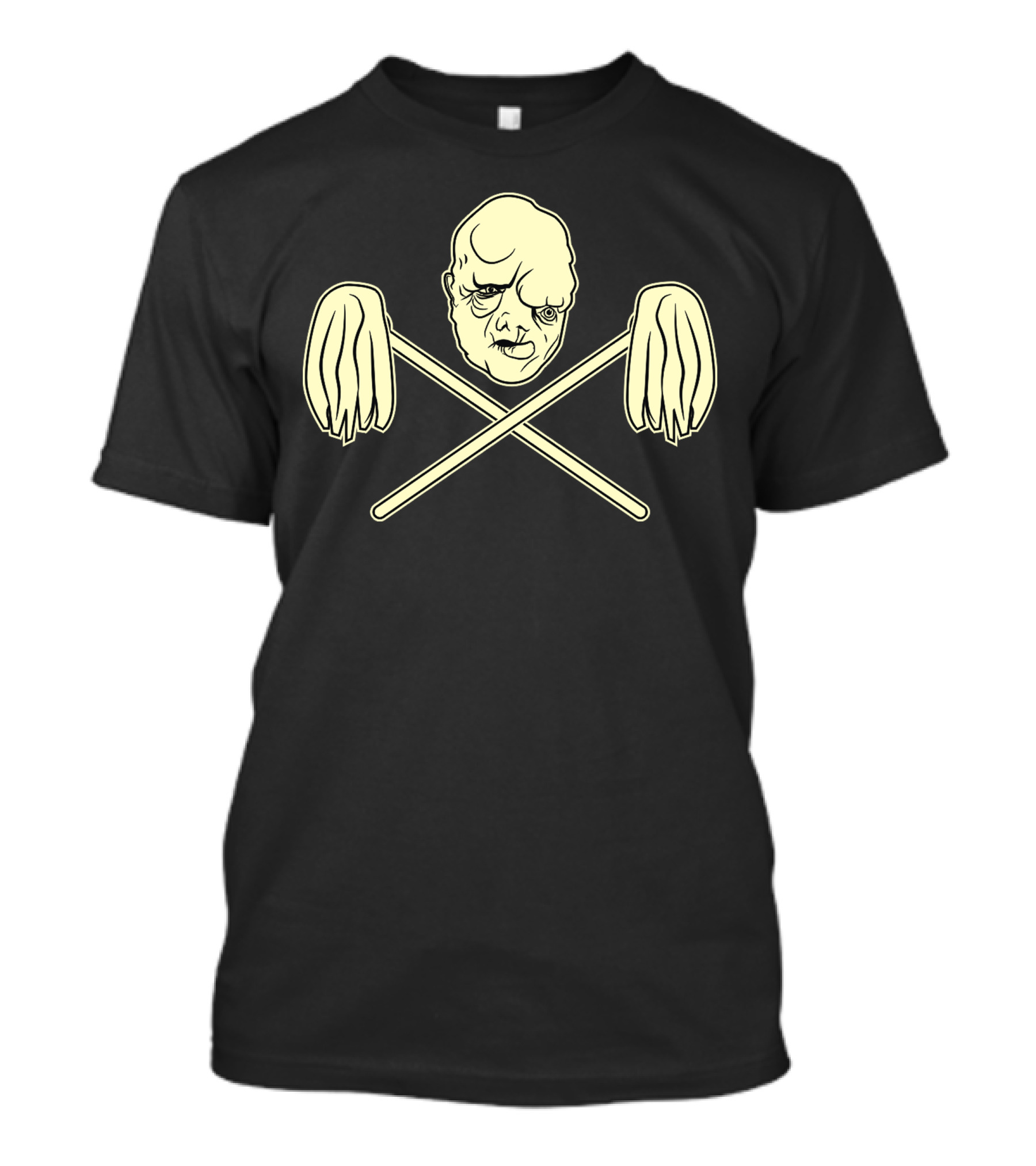 Toxic Avenger Mutant Mop Crossbones T-Shirt