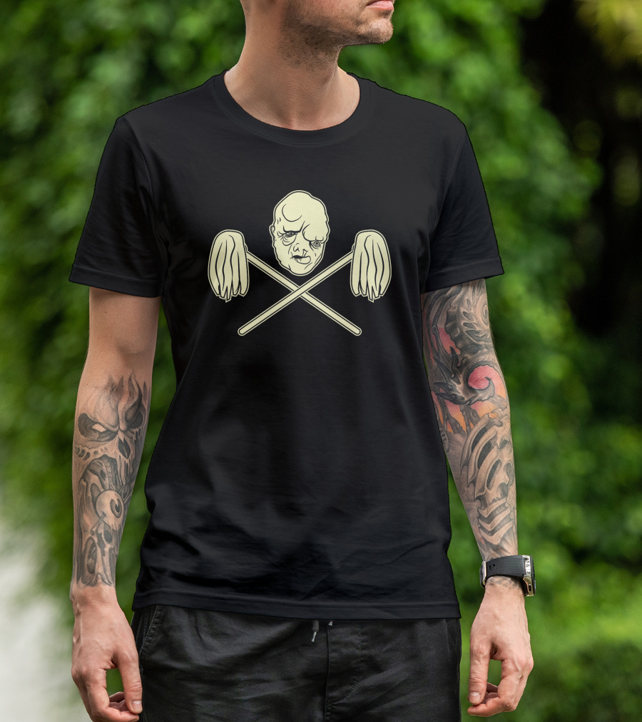 Toxic Avenger Mutant Mop Crossbones T-Shirt