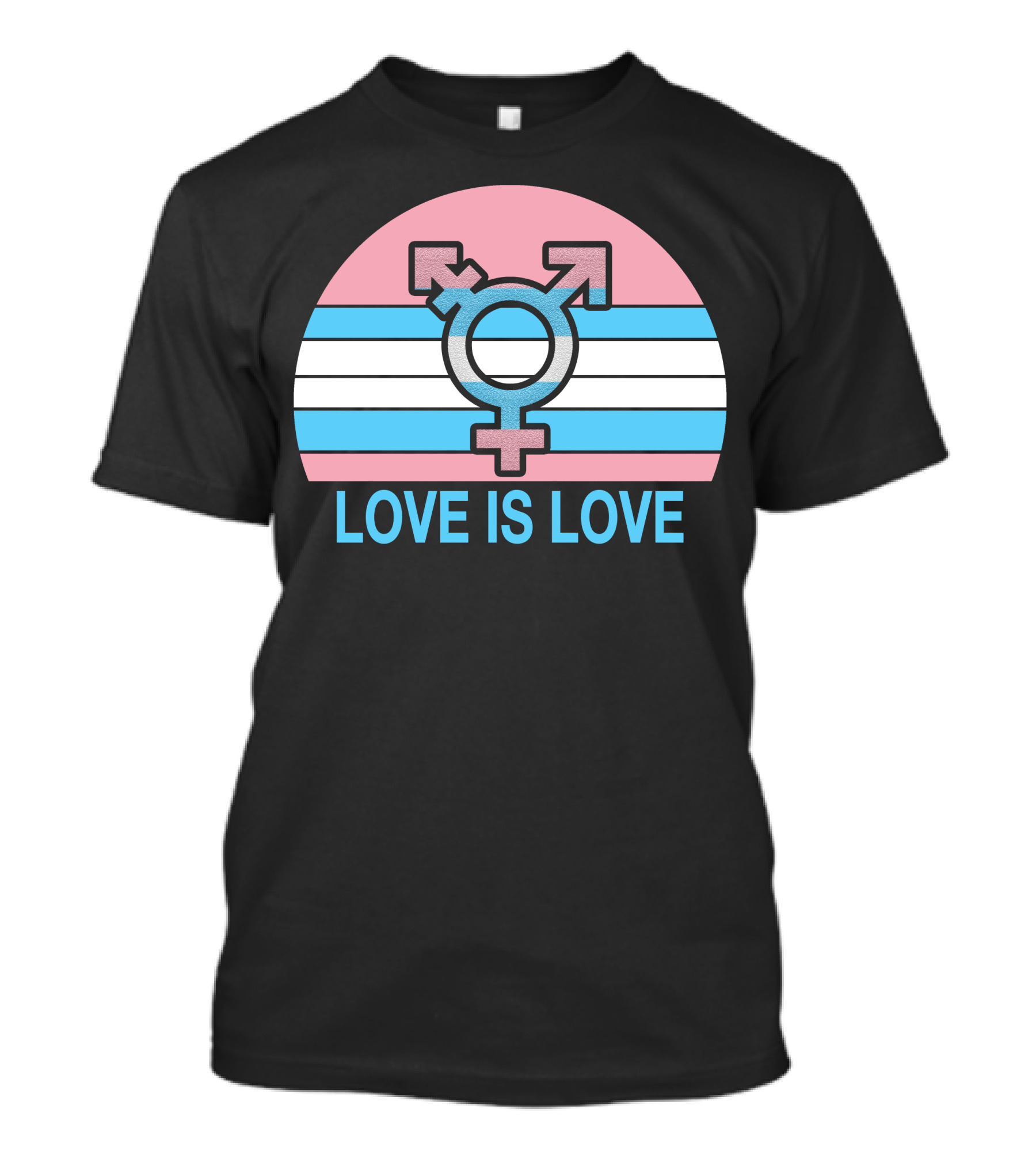 Transgender Pride Love Is Love T-Shirt