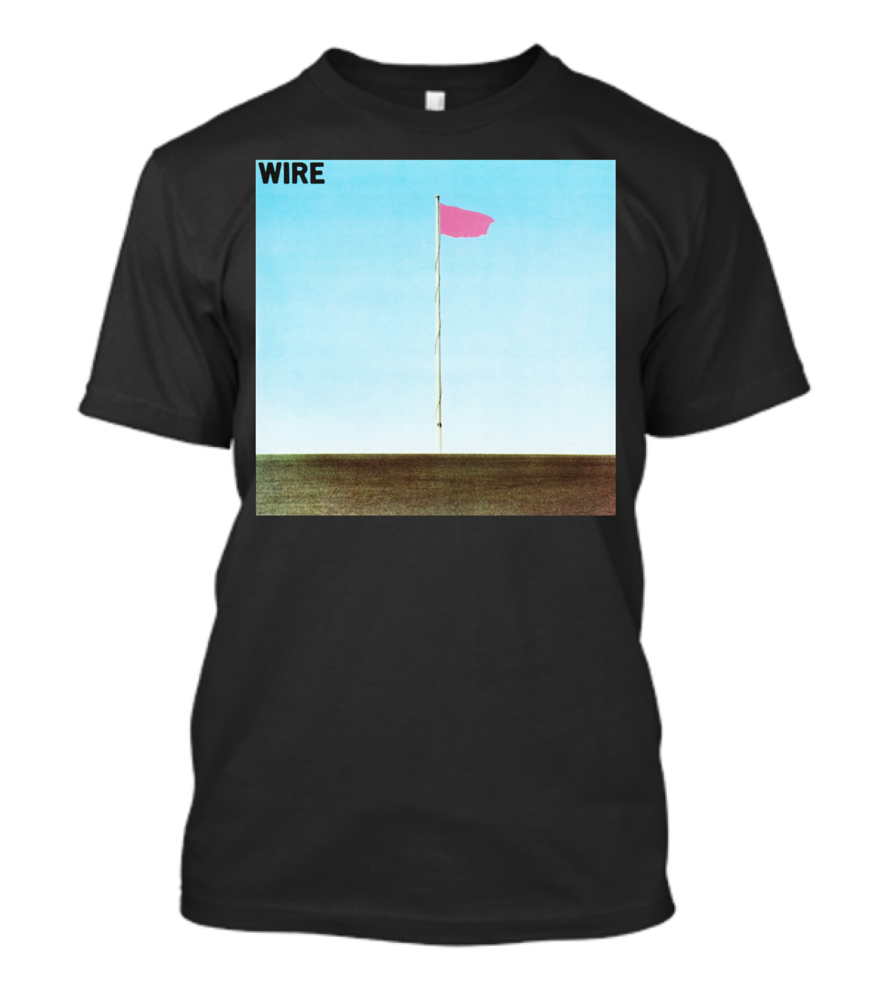 Wire Pink Flag Album Cover Artwork Flag T-Shirt