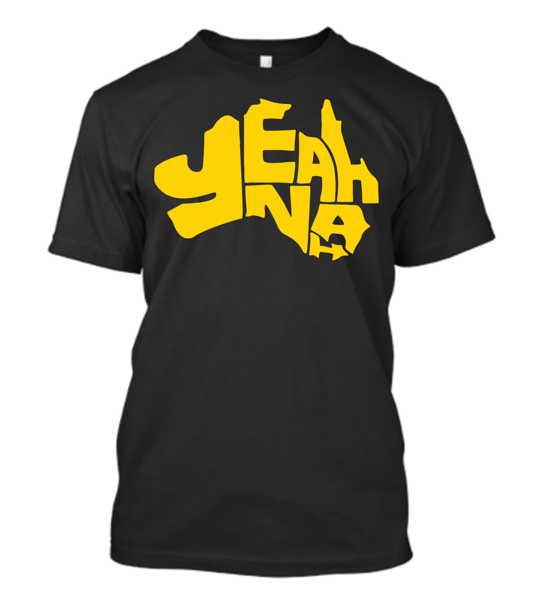 Yeah Nah Australia Map T-Shirt