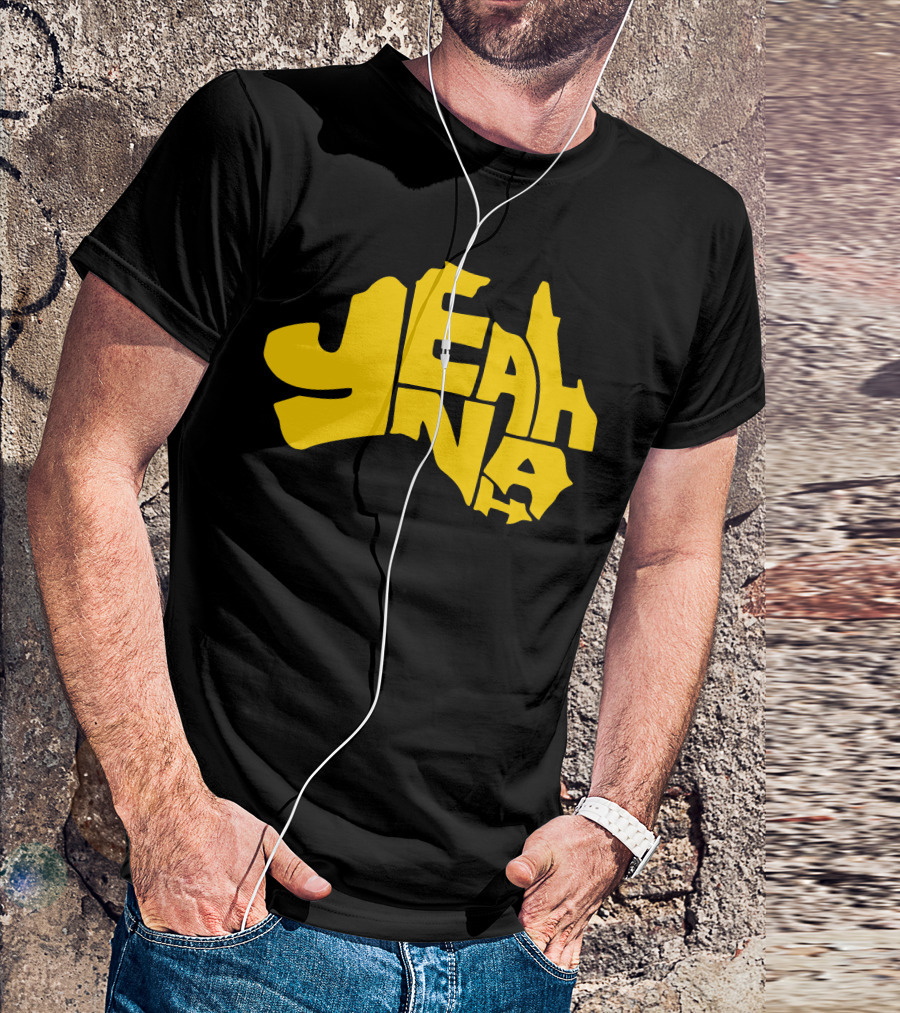 Yeah Nah Australia Map T-Shirt