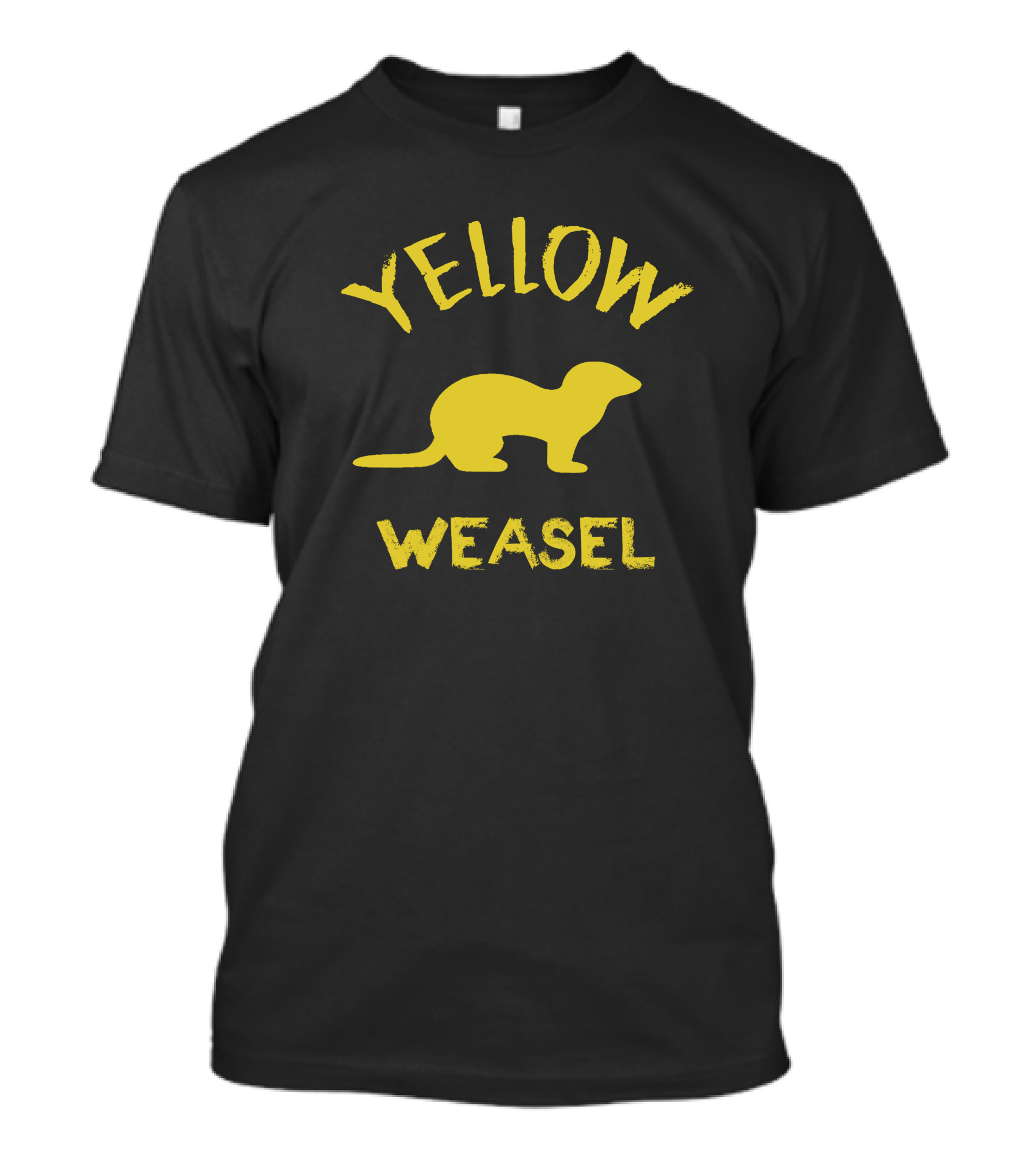 Yellow Weasel Yellow Weasel Bold Yellow T-Shirt