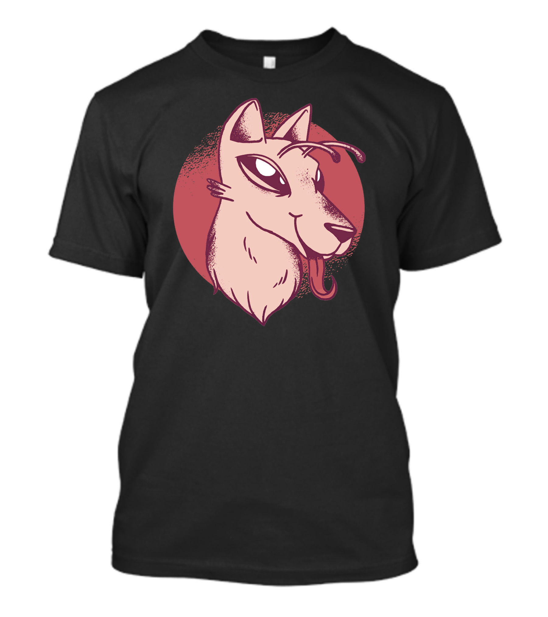 Alien Dog Cosmic Cartoon T-Shirt