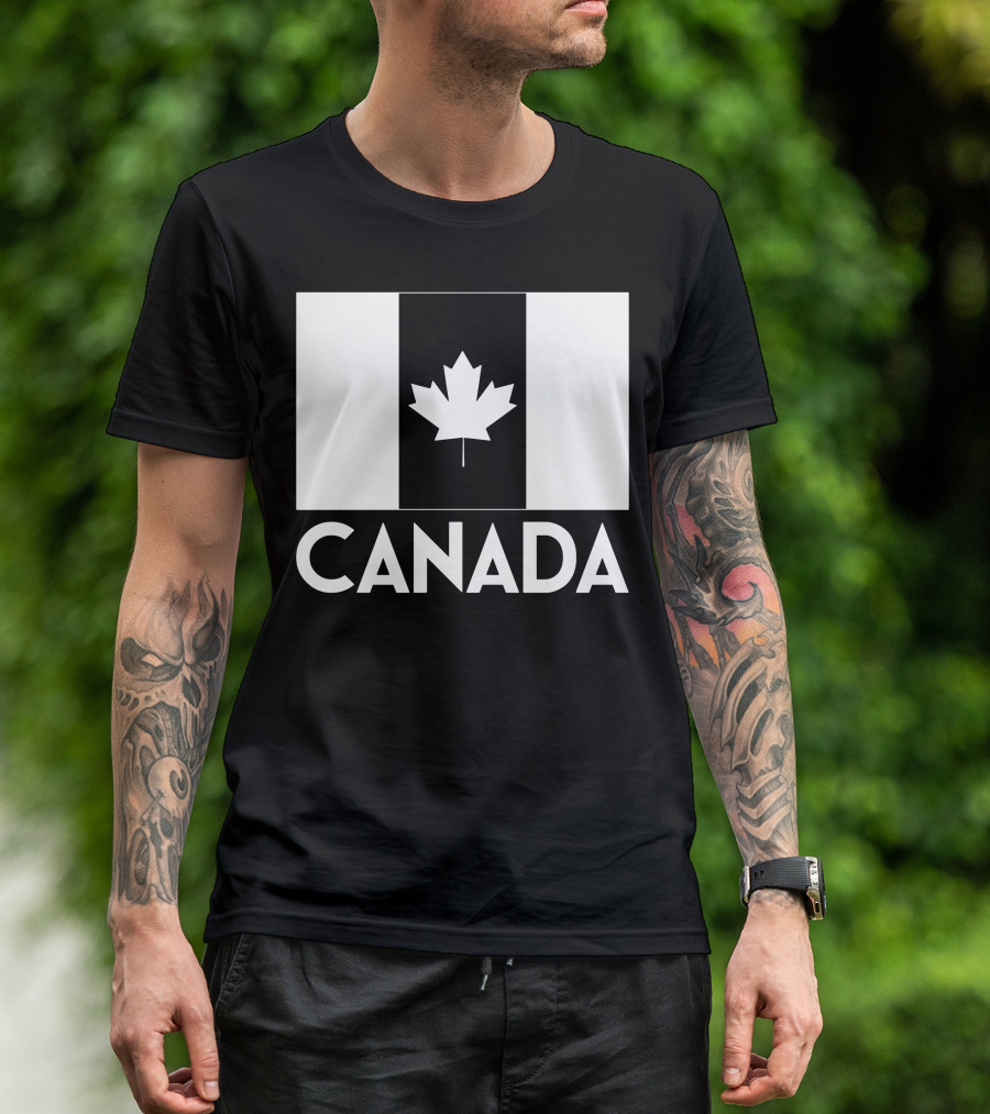 Canada Flag Maple Leaf Emblem T-Shirt