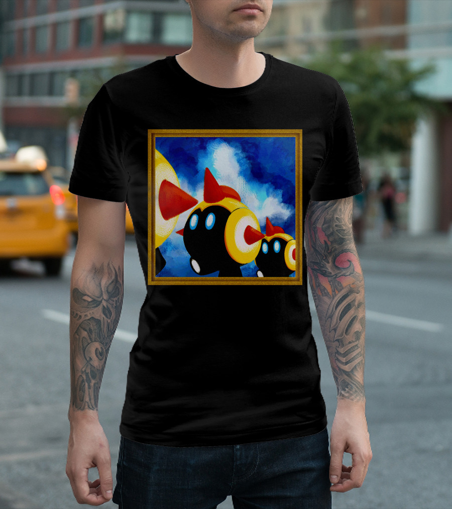 Falinks Battlefield Marching Formation in Vibrant Skyframe T-Shirt