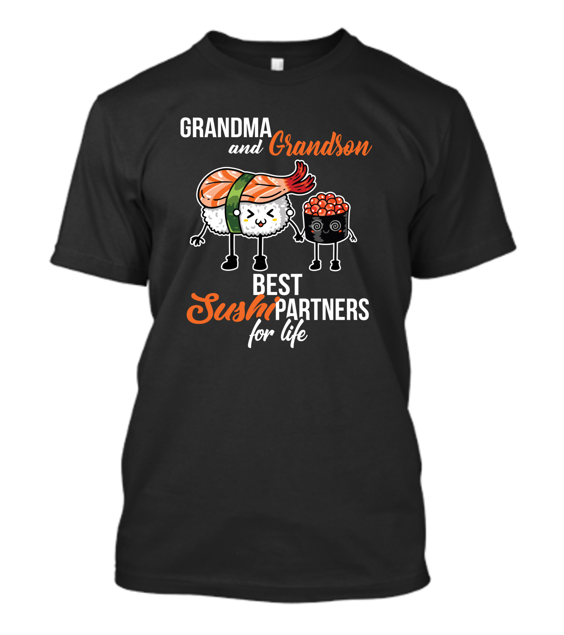 Grandma And Grandson Best Sushi Partners For Life T-Shirt