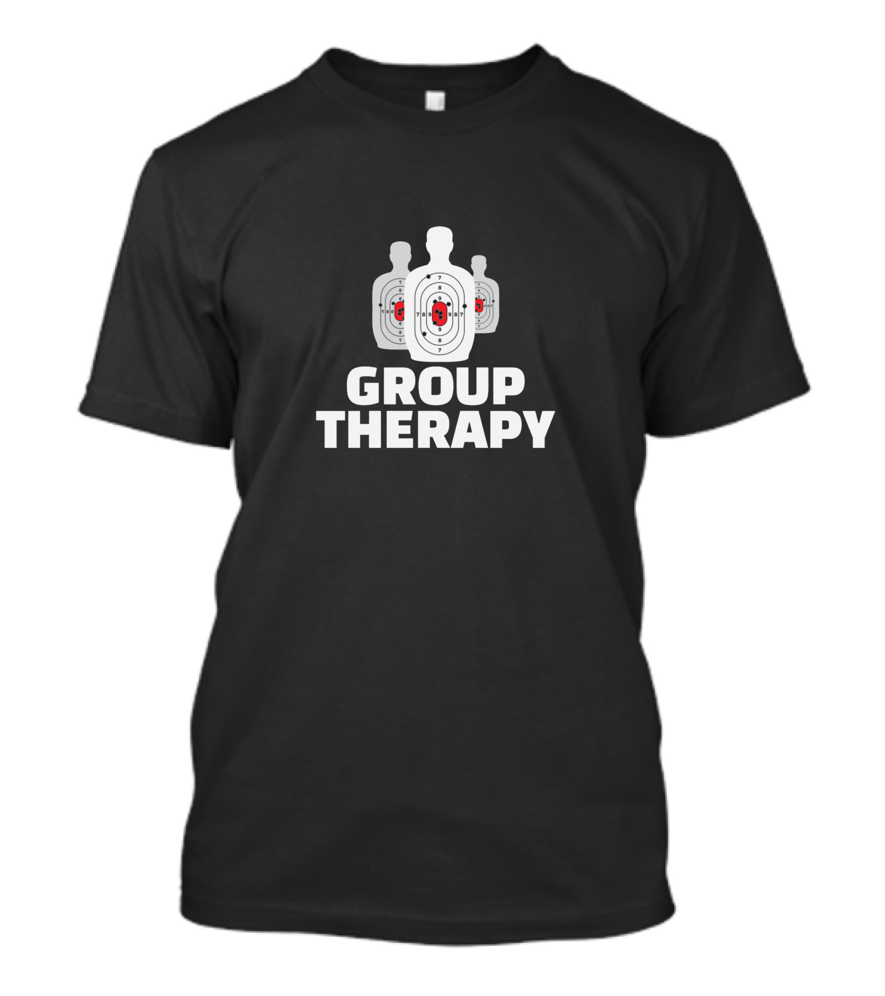 Group Therapy Fun Gun Shooting Target Practice T-Shirt
