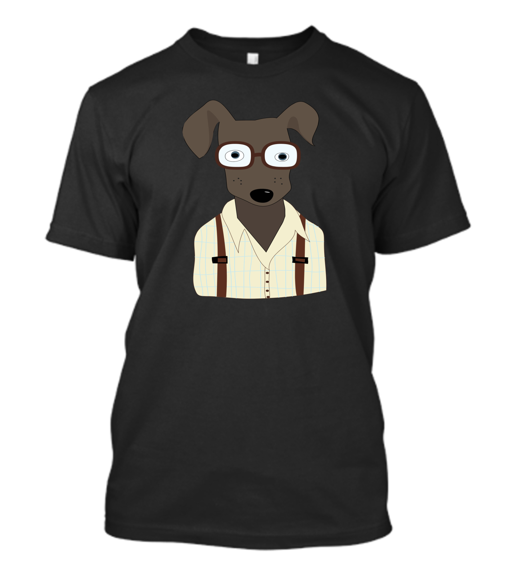 Happy Dog For Dog Lovers Nerdy Doctor T-Shirt