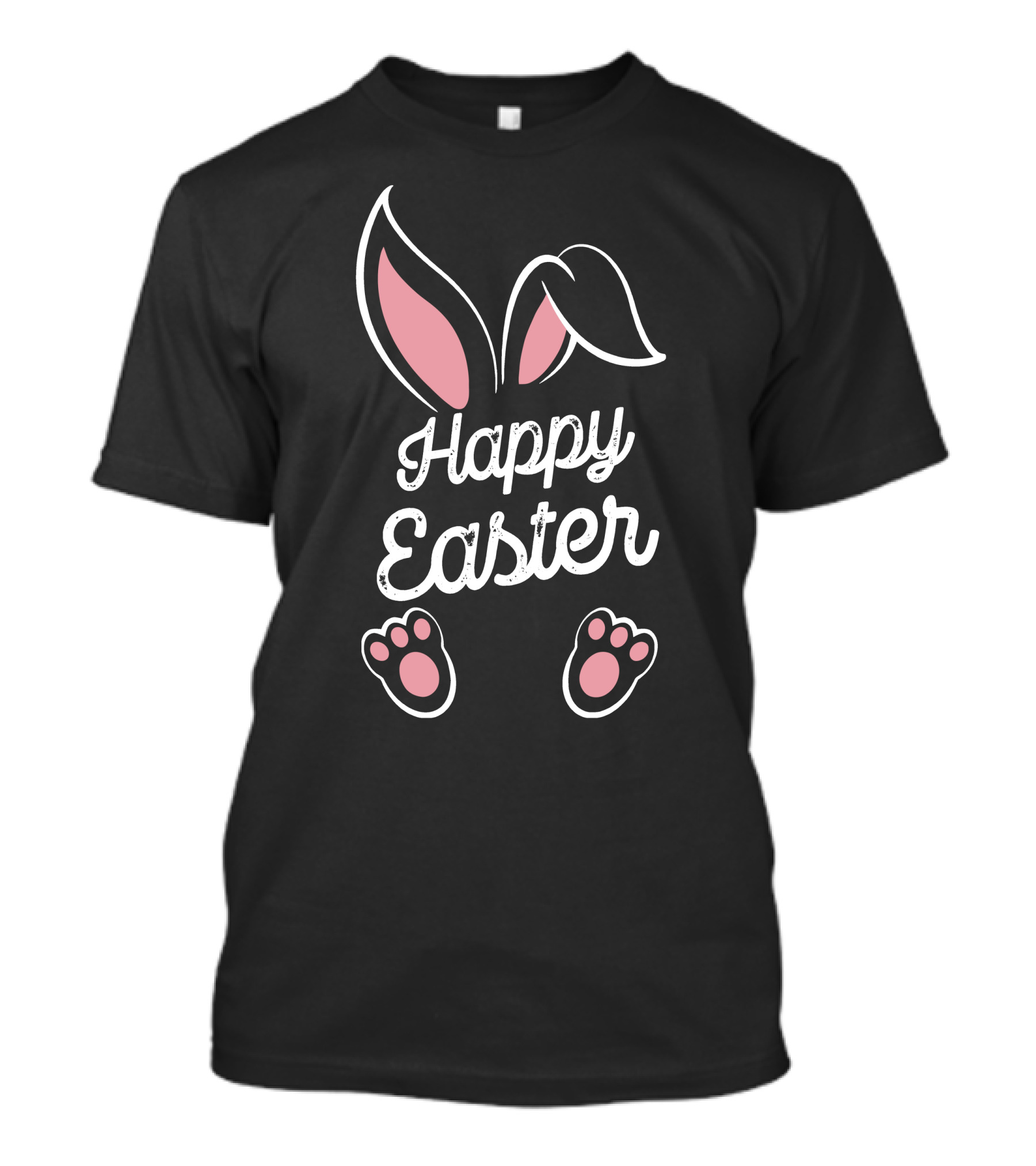 Happy Easter Bunny Ears And Feet T-Shirt