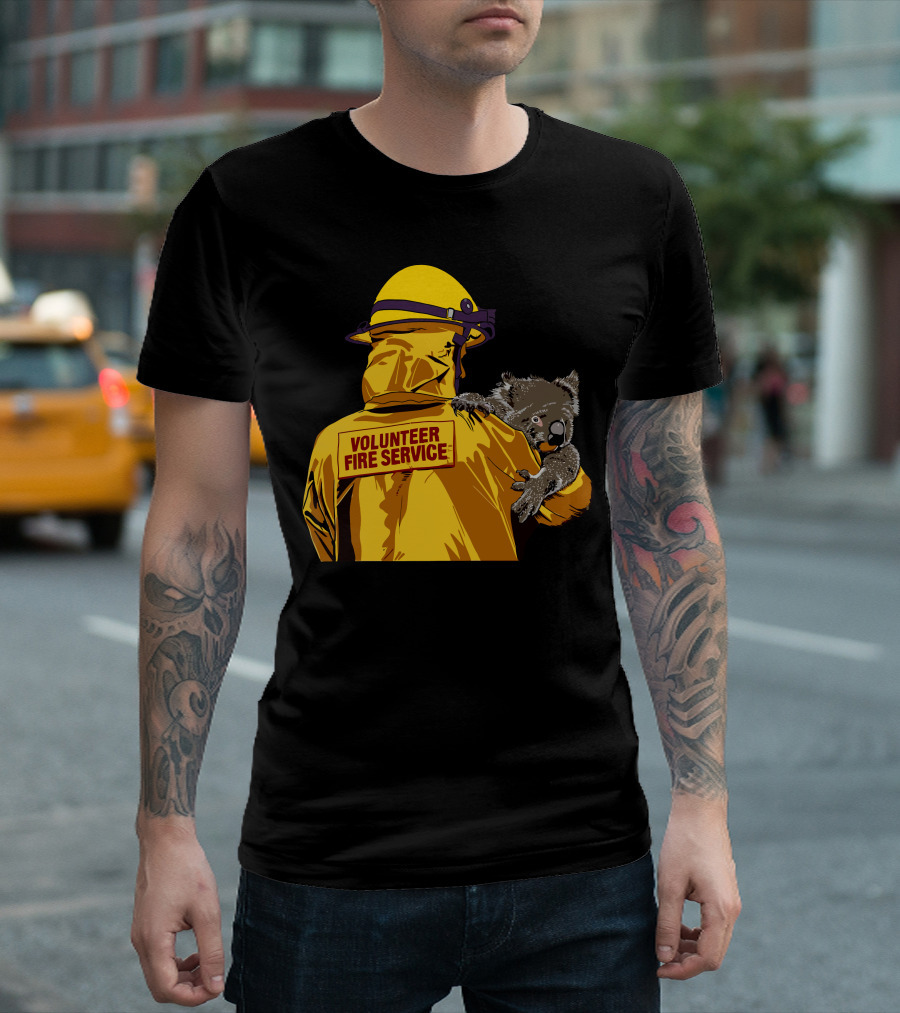 Volunteer Fire Service Help Koalas T-Shirt