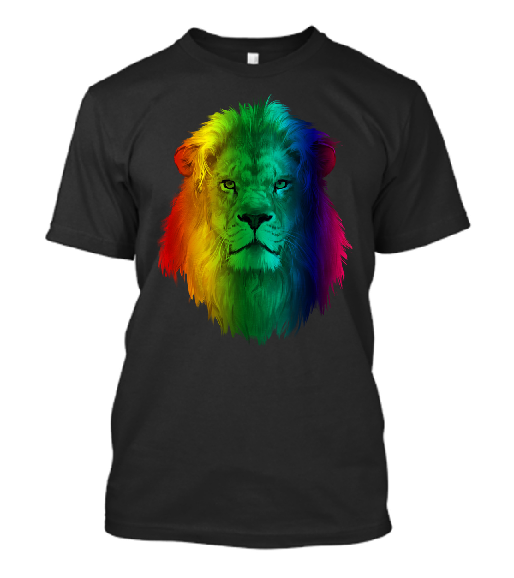 LGBT Rainbow Lion T-Shirt