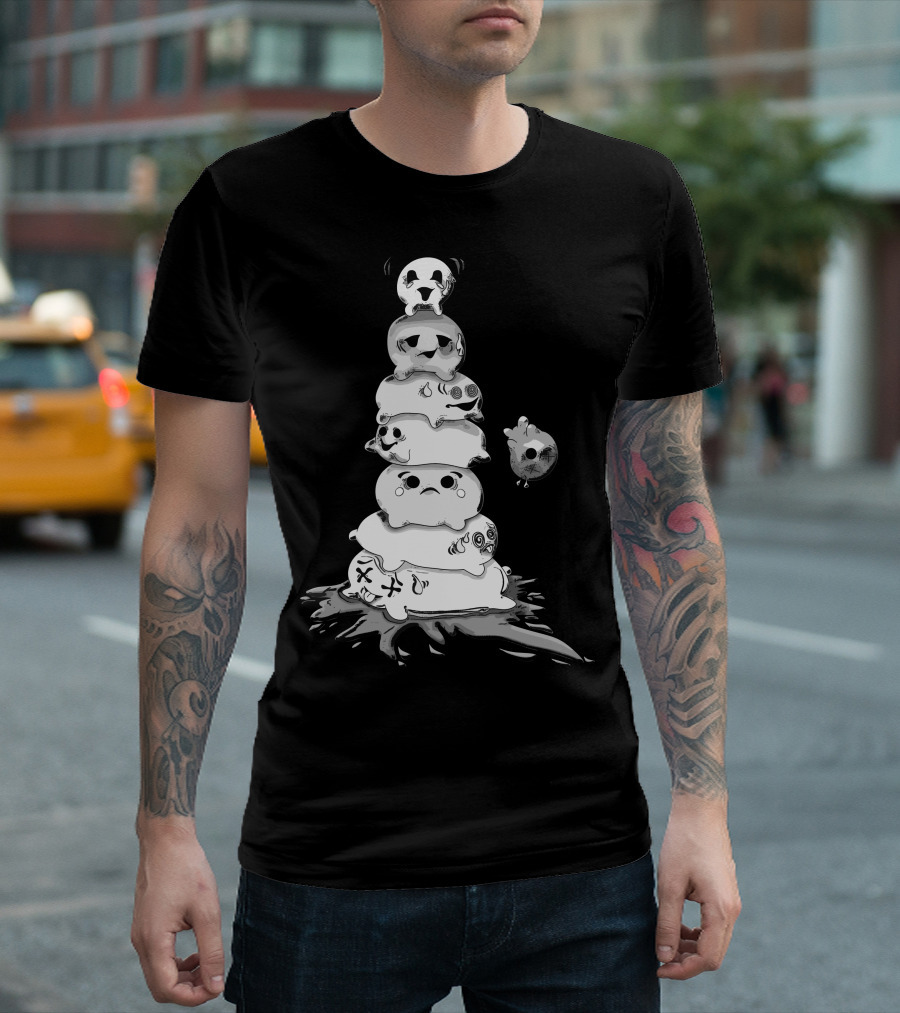 Little Things Next Ghostly Melting Marshmallow Stack T-Shirt