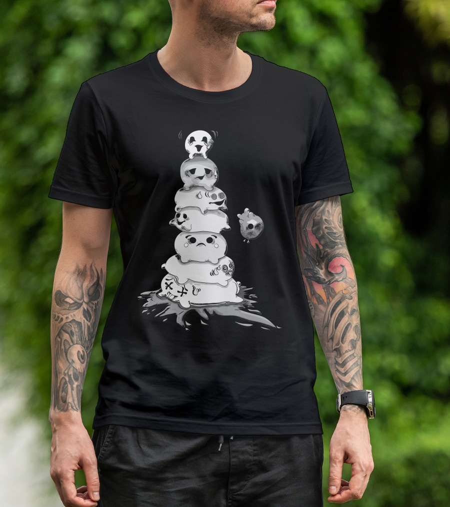 Little Things Next Ghostly Melting Marshmallow Stack T-Shirt