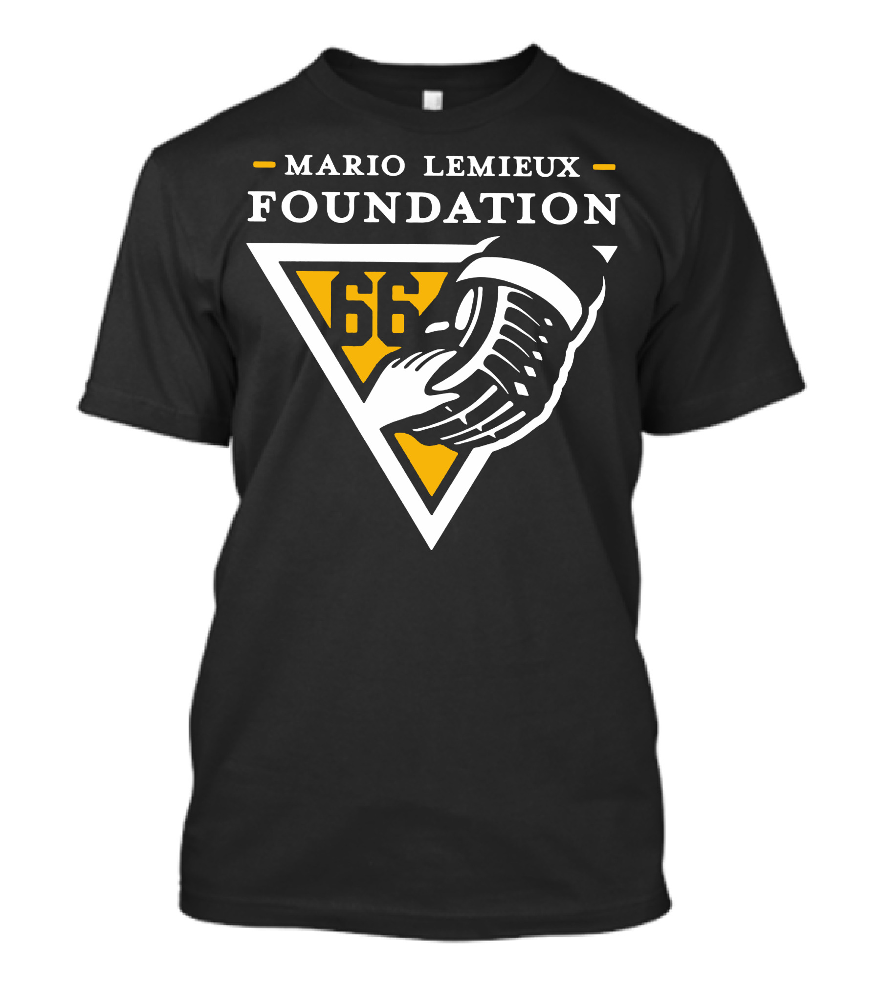 Mario Lemieux Foundation 66 Hockey Glove T-Shirt