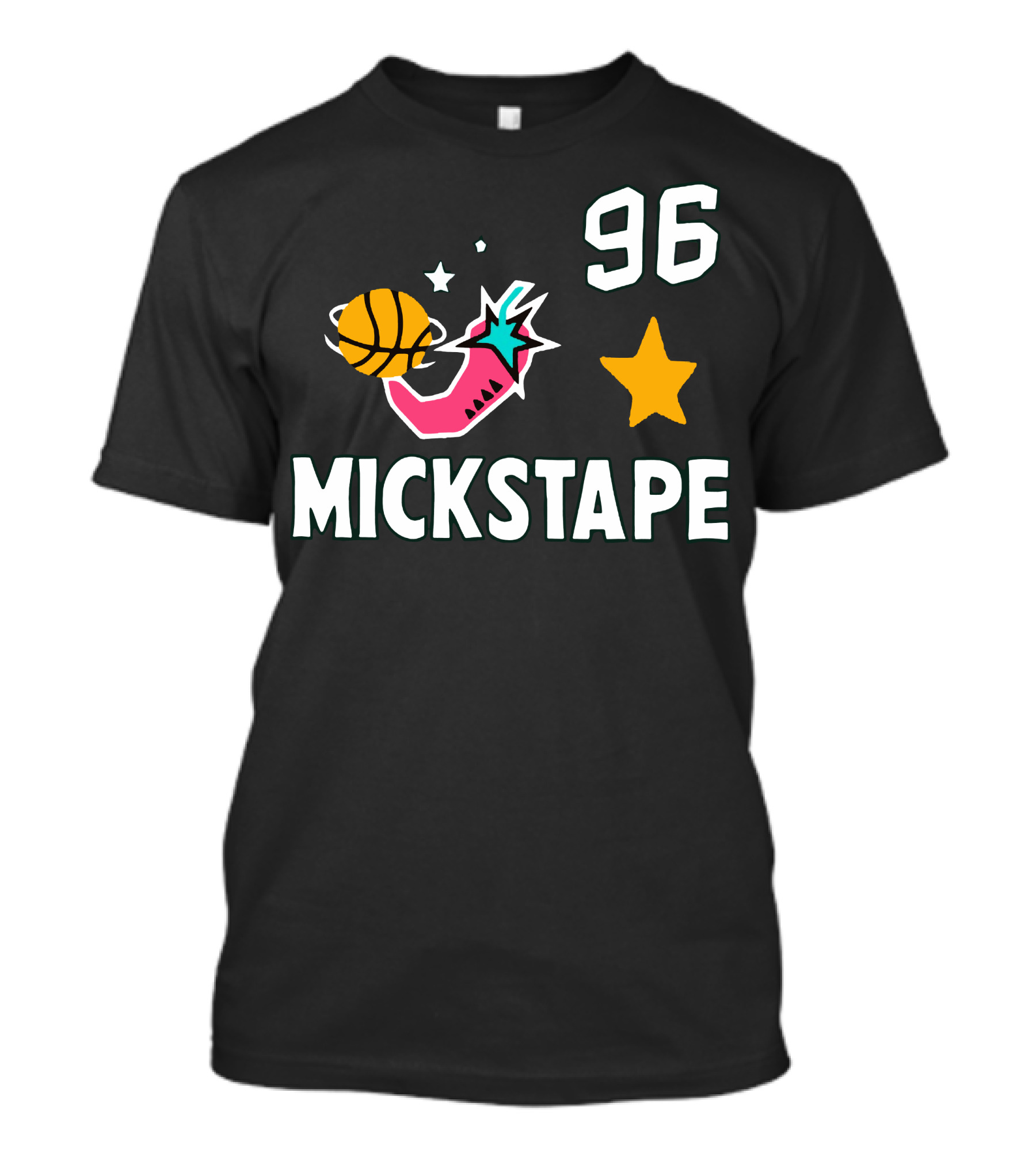 Mickstape 96 Basketball Star Retro T-Shirt
