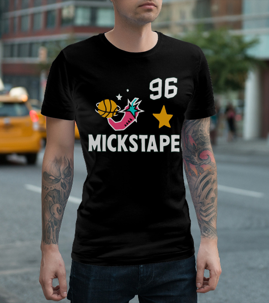Mickstape 96 Basketball Star Retro T-Shirt