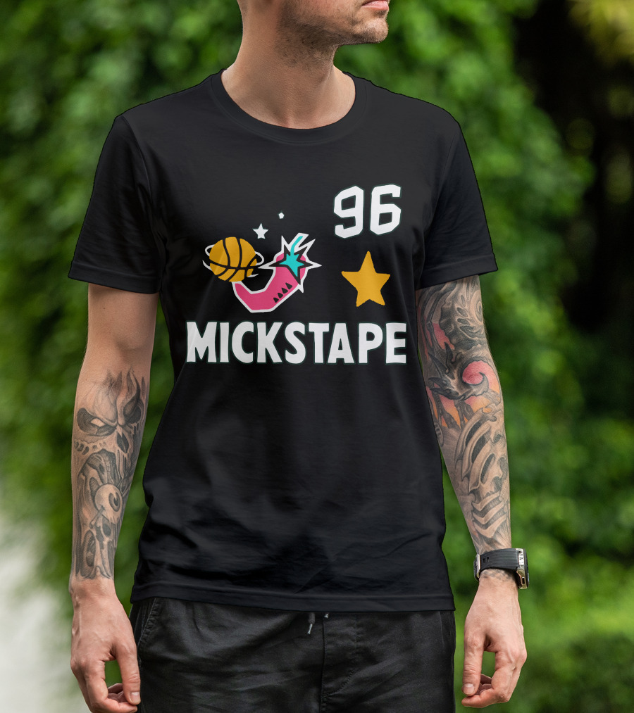 Mickstape 96 Basketball Star Retro T-Shirt