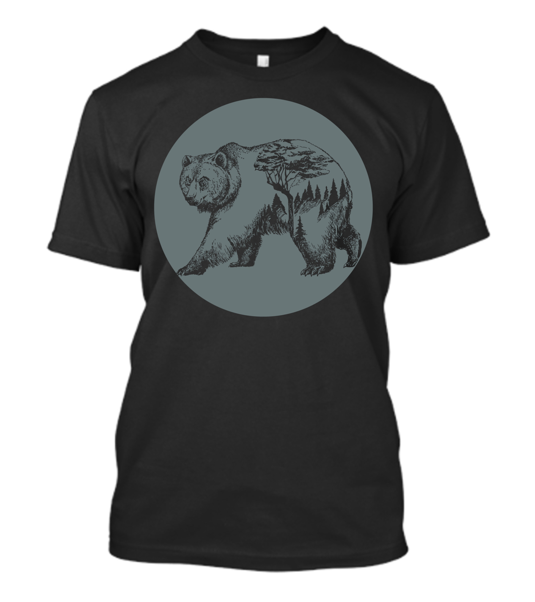 Mountain Bear Forest T-Shirt