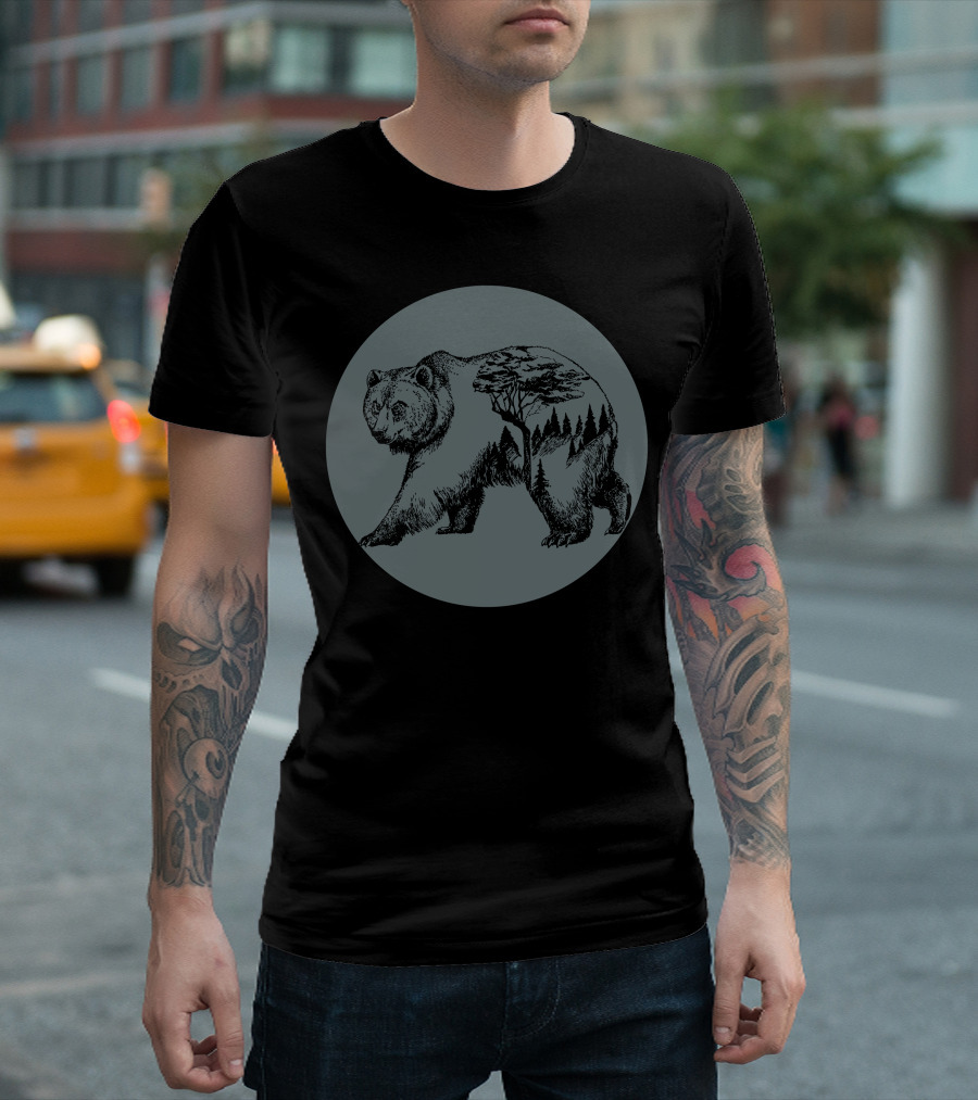 Mountain Bear Forest T-Shirt