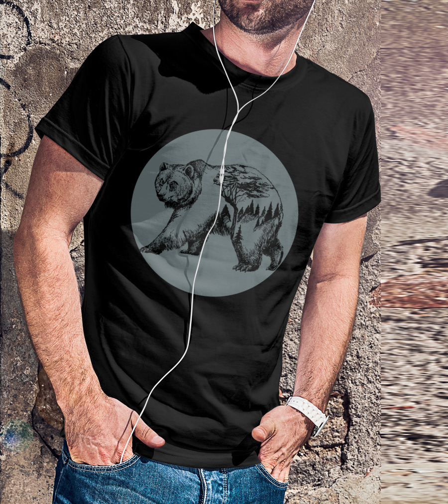 Mountain Bear Forest T-Shirt