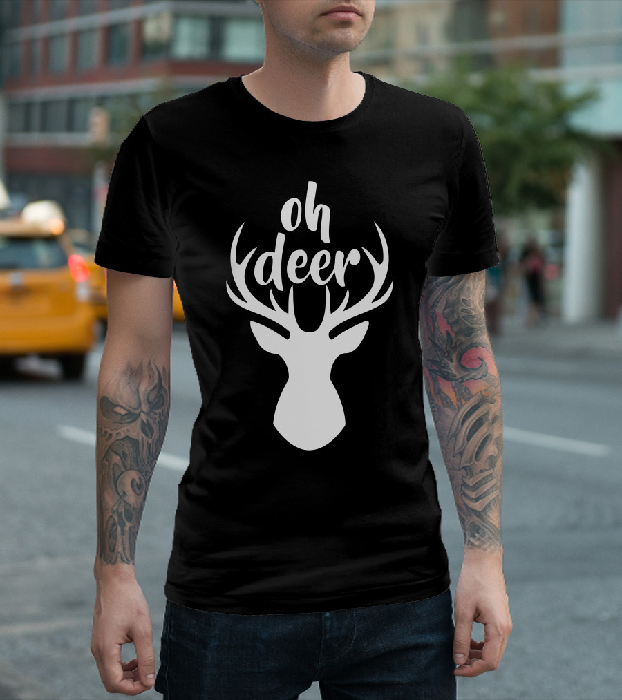 Oh Deer Antler T-Shirt