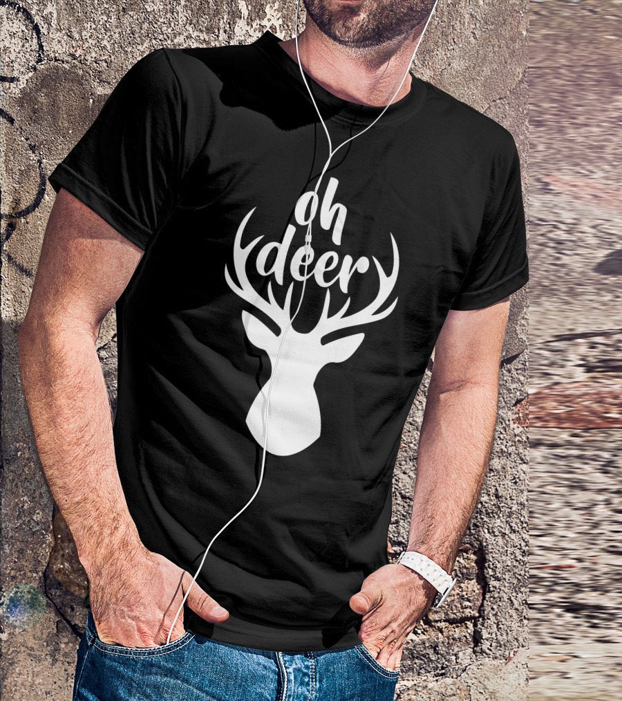 Oh Deer Antler T-Shirt