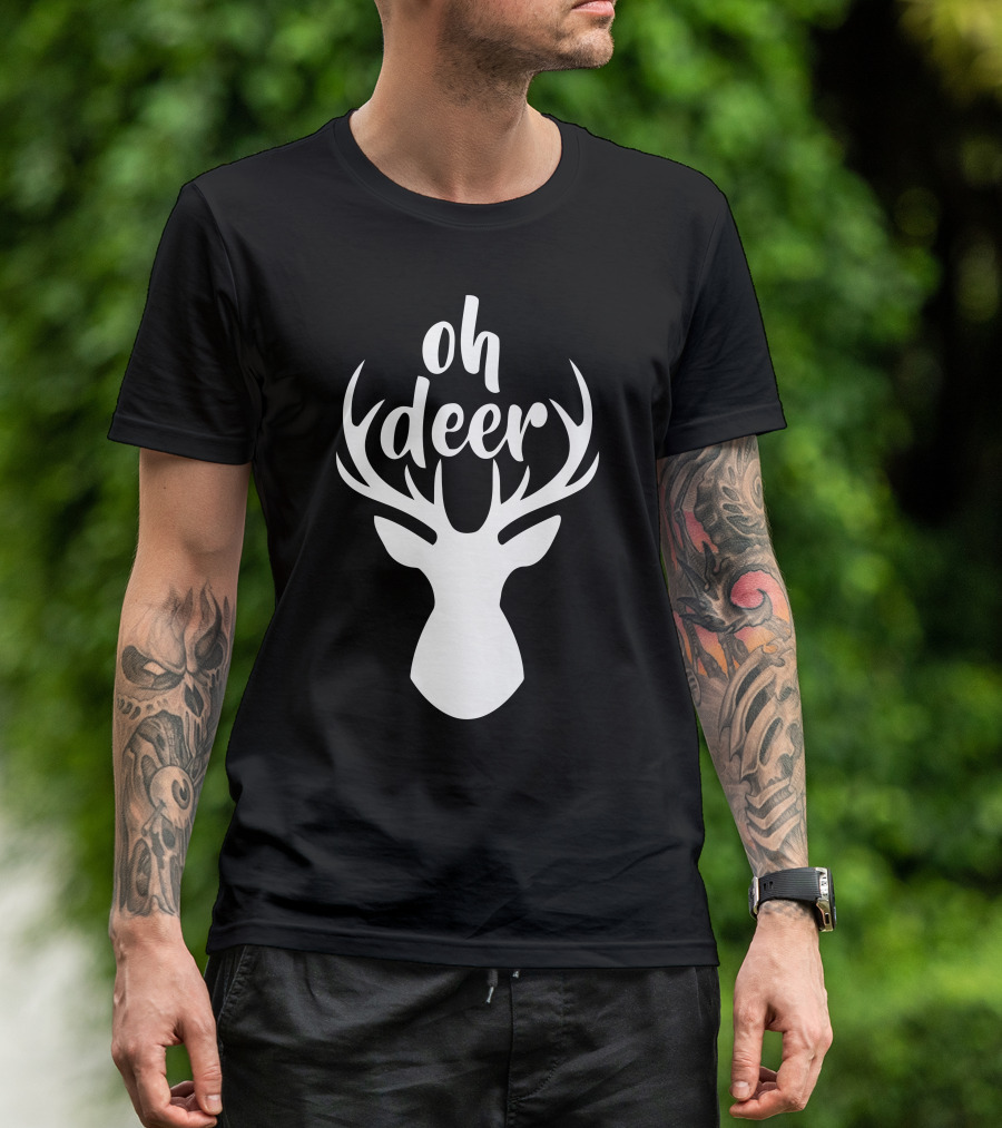 Oh Deer Antler T-Shirt