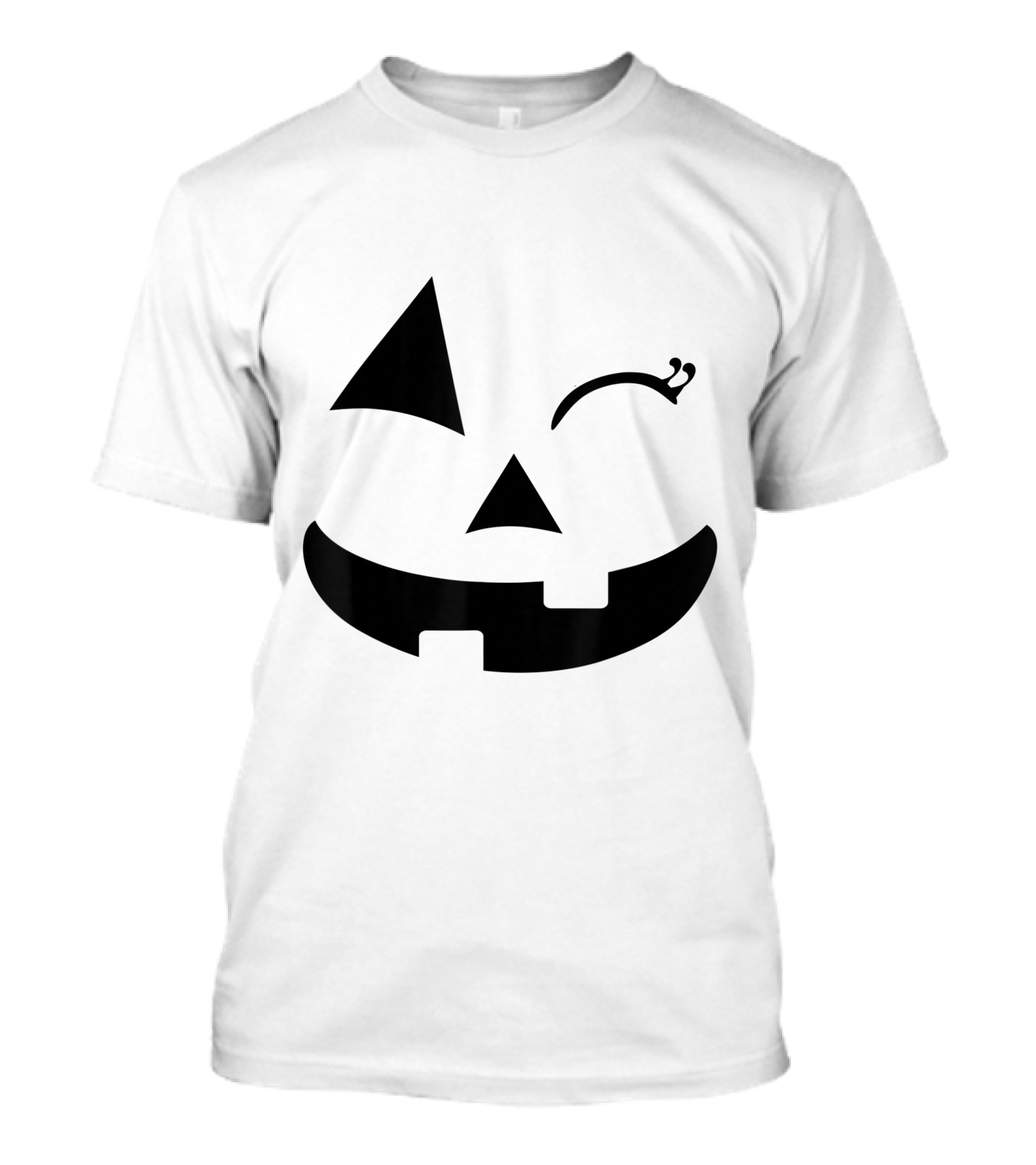 Pumpkin Eater Jack Olantern Smiling Face T-Shirt