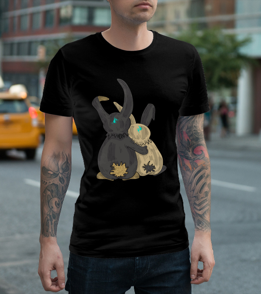 Rabbit Love Embrace T-Shirt