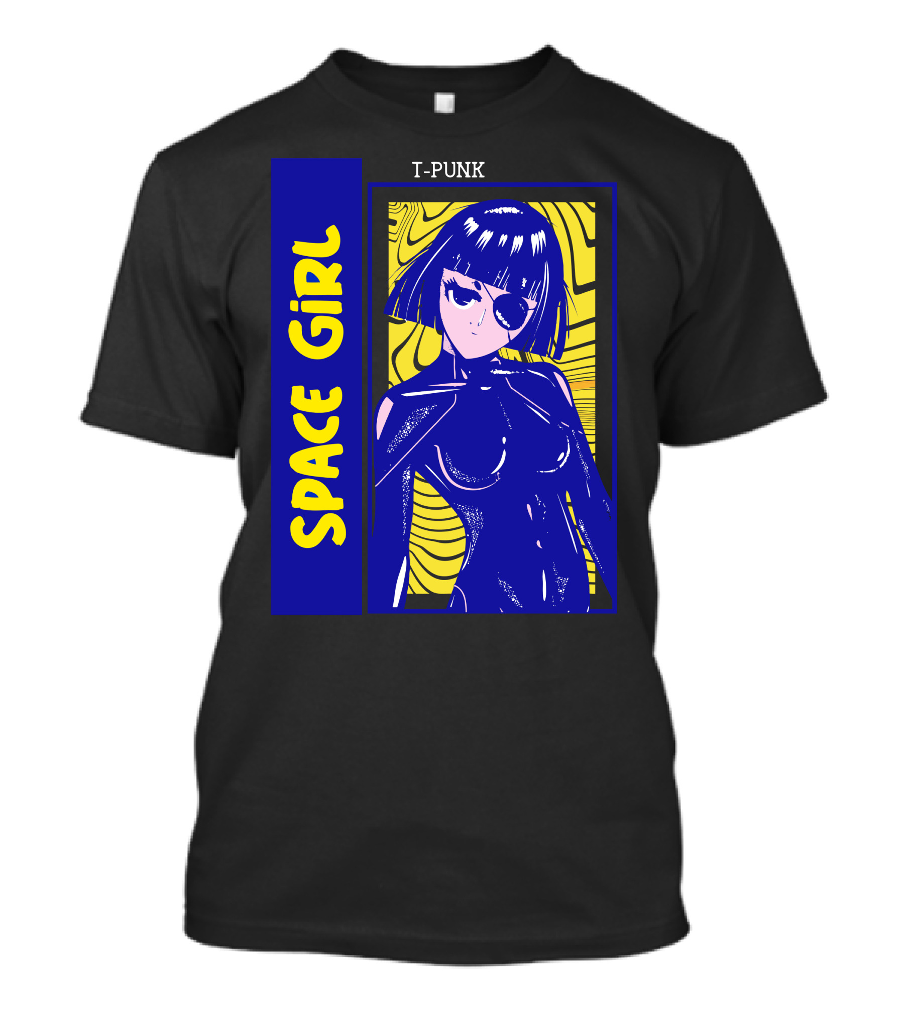 Space Girl T-Punk Vintage Aesthetic T-Shirt