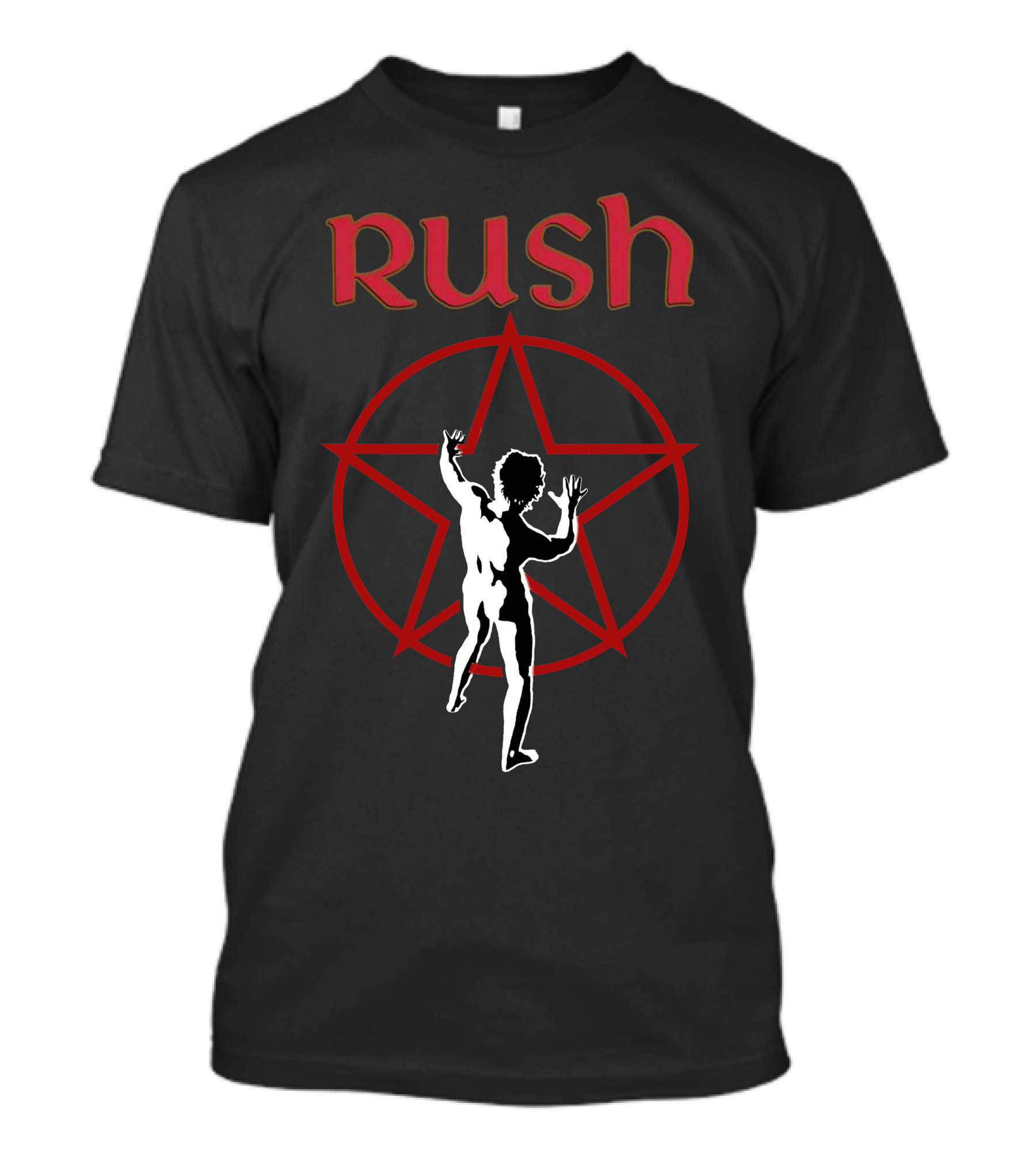 Rush Starman Red Star Logo 2112 T-Shirt