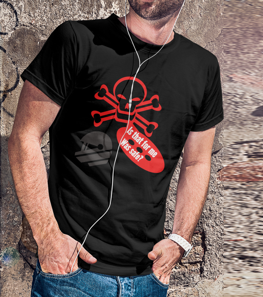 Thakurji 217 Skull Crossbones Helmet Is That For Me Was Safe? T-Shirt