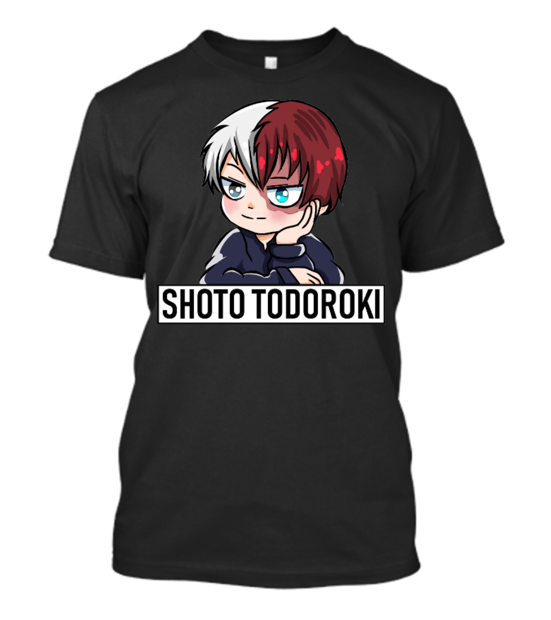 Shoto Todoroki Anime Character Chibi T-Shirt