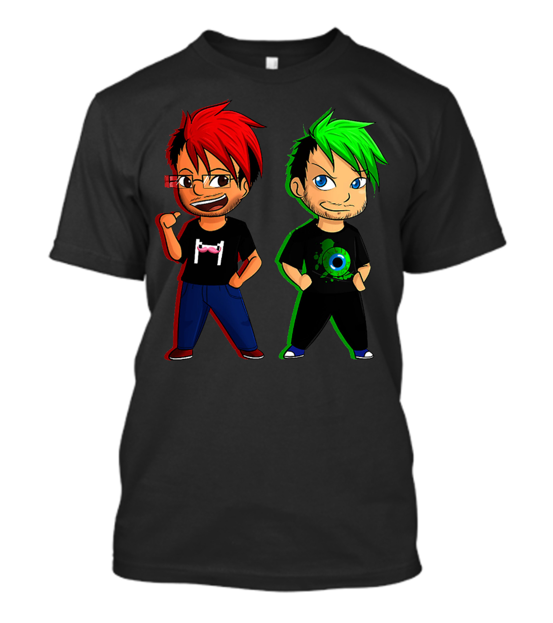 Markiplier Jacksepticeye Twin Shirt Gaming Duo T-Shirt
