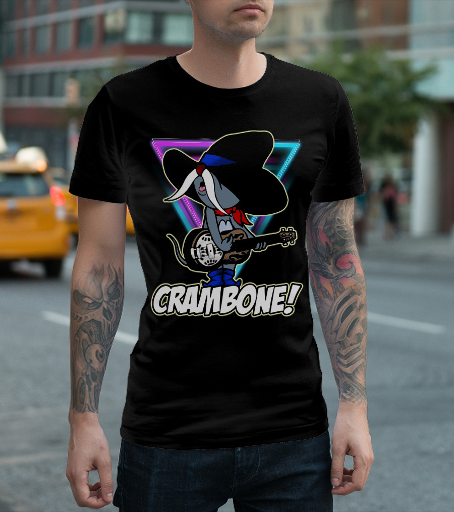 Uncle Pecos Crambone Funny Neon Concert T-Shirt
