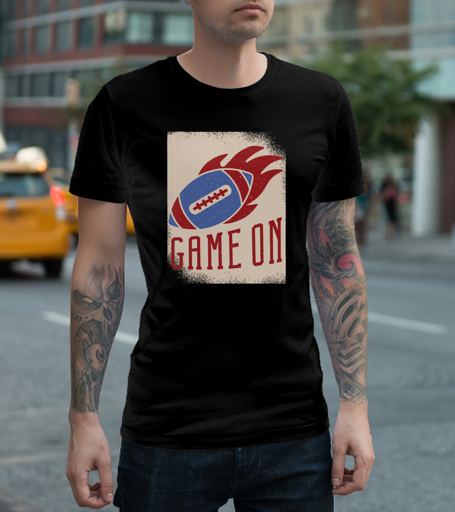 Game On American Football Ball T-Shirt
